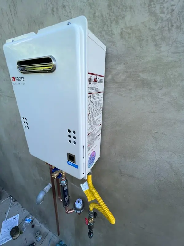 Tankless water heater installation for Banning homes